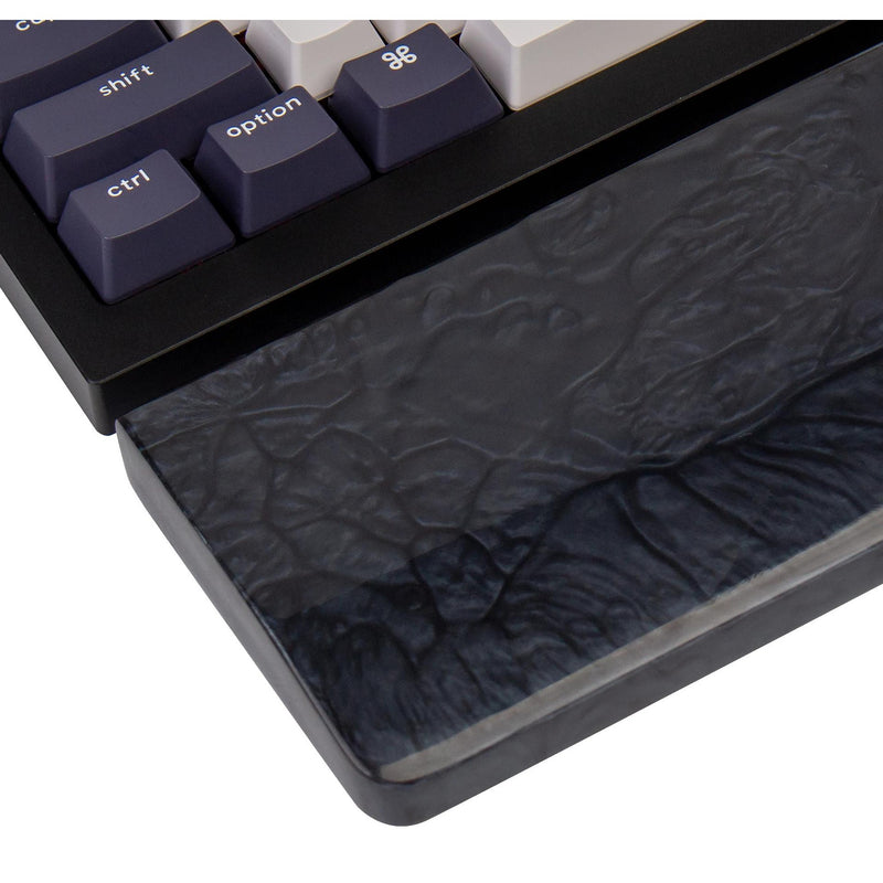 Afbeelding laden in galerijviewer, Keychron q1 q2 resin palm rest polssteun (zwart, 75%)
