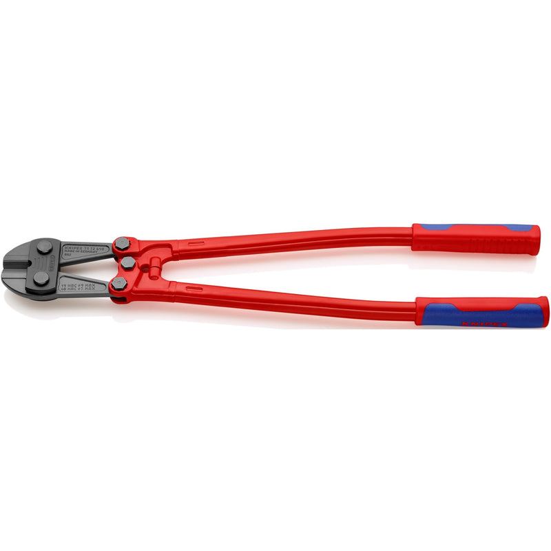 Afbeelding laden in galerijviewer, Knipex betonschaar 7172610 kniptang (rood blauw, middensnijder, geschroefd scharnier)
