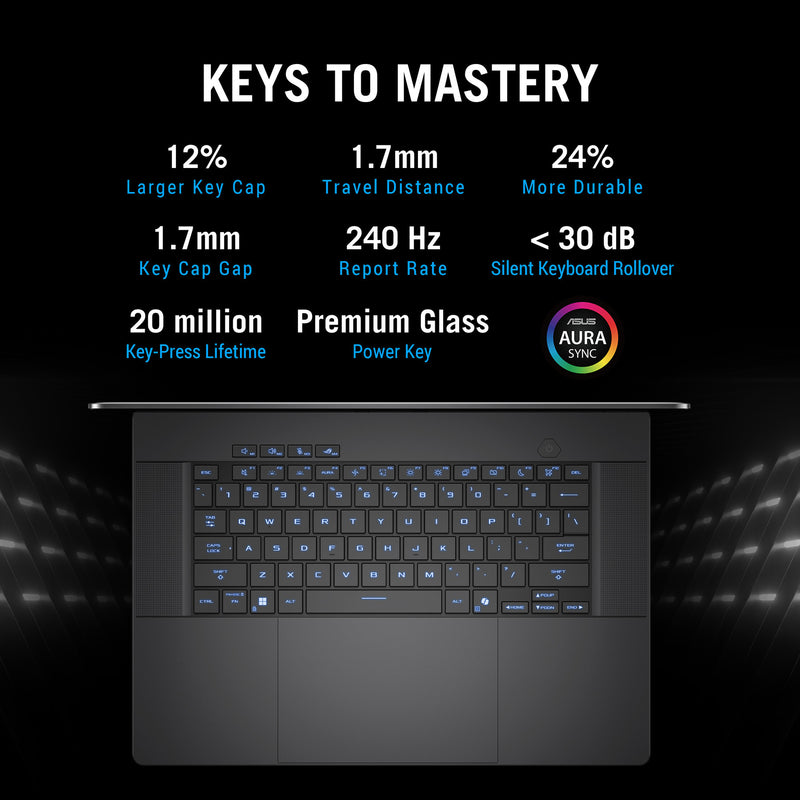 Afbeelding laden in galerijviewer, Asus rog zephyrus g16 gu605cp-qr103w 16 gaming laptop (grijs | core ultra 9 285h | rtx 5070 | 32 gb | 2 tb ssd)
