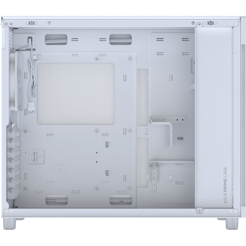 Afbeelding laden in galerijviewer, Asus prime ap303 - mesh panel midi tower behuizing (wit | 2x usb-a | 1x usb-c)
