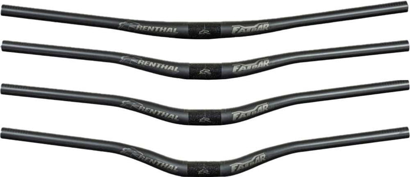 Afbeelding laden in galerijviewer, Renthal v3 fatbar lite carbon riser 760mm handlebar
