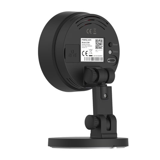 Foscam c5m beveiligingscamera (zwart, 3k, 5mp, dual-band wi-fi)