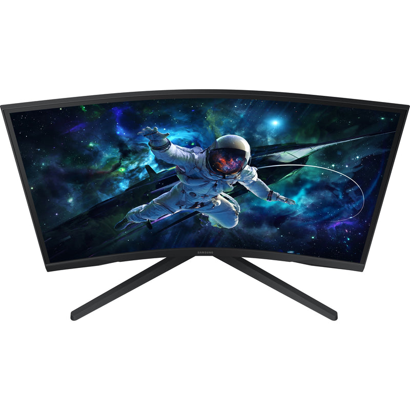 Afbeelding laden in galerijviewer, Samsung odyssey g5 g55c 27 curved gaming monitor (zwart, hdmi, displayport, 165 hz)
