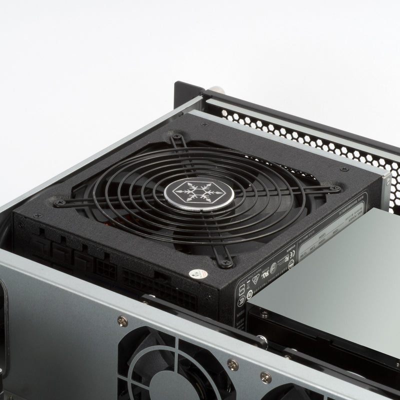 Afbeelding laden in galerijviewer, Silverstone rm23-502 rack behuizing (grijs zwart)
