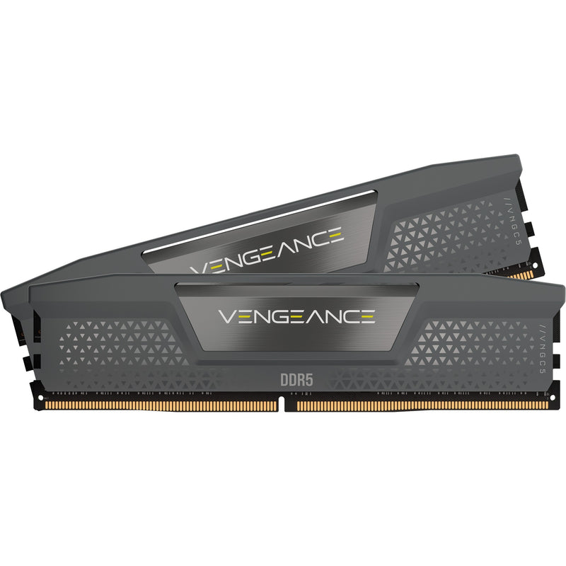 Afbeelding laden in galerijviewer, Corsair vengeance 64 gb ddr5-6000 (2x 32 gb) werkgeheugen (grijs, cmk64gx5m2b6000z30, xmp, expo)
