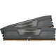 Corsair vengeance 64 gb ddr5-6000 (2x 32 gb) werkgeheugen (grijs, cmk64gx5m2b6000z30, xmp, expo)