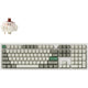 Keychron q6 max-p3 rgb mechanisch toetsenbord (wit, us lay-out (qwerty), gateron jupiter brown, 100%, rgb leds, ksa double-shot pbt, hot swap, knob, 2.4ghz | bluetooth 5.1 | usb-c)