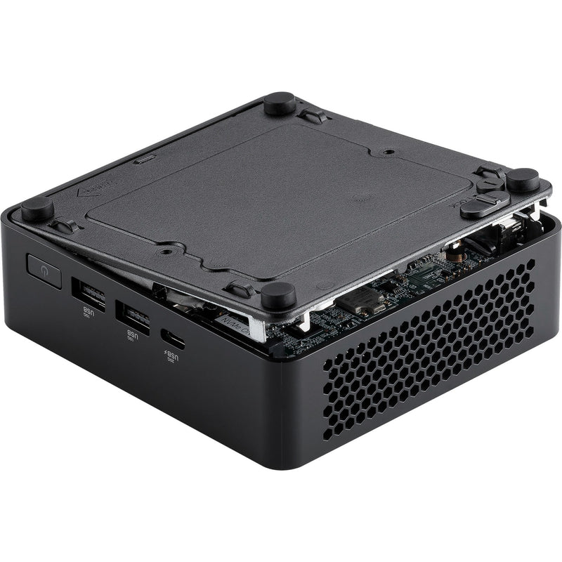 Afbeelding laden in galerijviewer, Asus nuc 14 pro slim kit rnuc14rvku500002i barebone (zwart | core ultra 5 125h | arc graphics)
