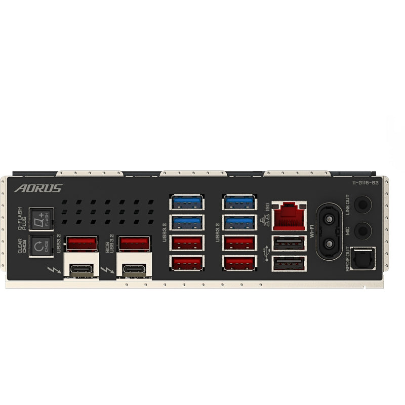 Afbeelding laden in galerijviewer, Gigabyte z890 aorus master socket 1851 moederbord (raid, 10gb-lan, wi-fi 7, bt, sound, atx)
