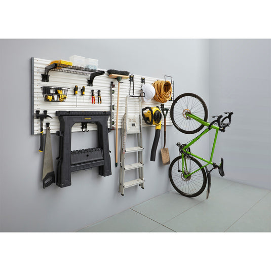 Stanley track wall - fietshaak horizontaal houder