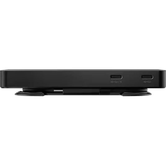 Lenovo usb-c-travel dock voor 2 schermen (met adapter) dockingstation (zwart)