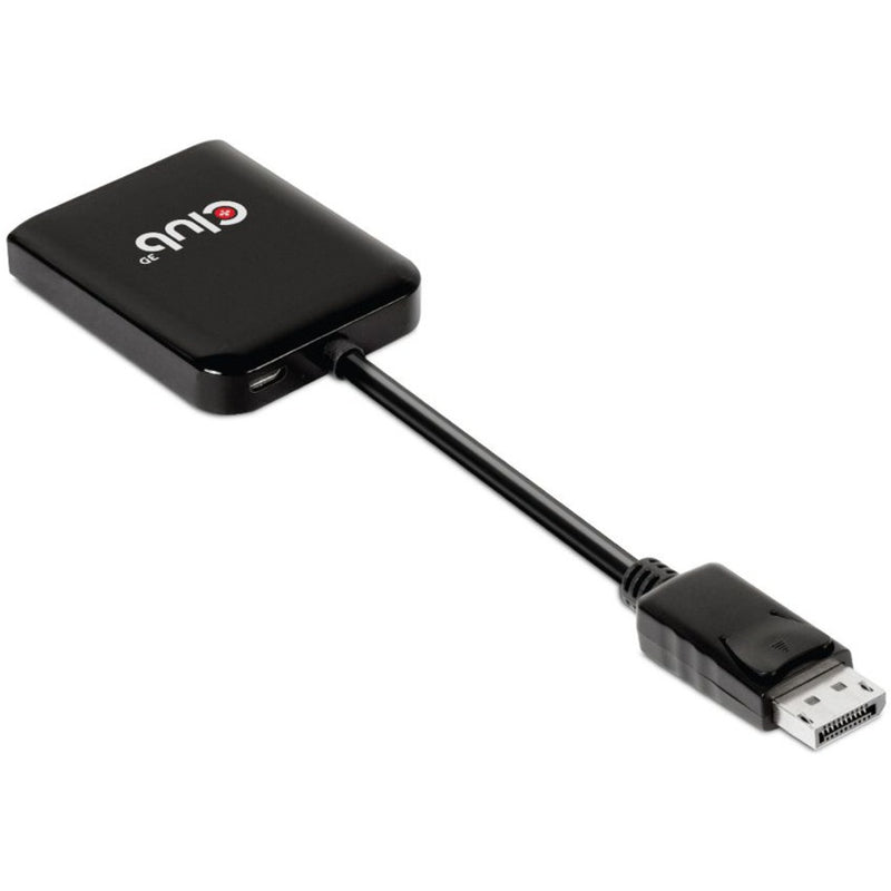 Afbeelding laden in galerijviewer, Club 3d displayport 1.4 naar 2x hdmi hub (zwart)

