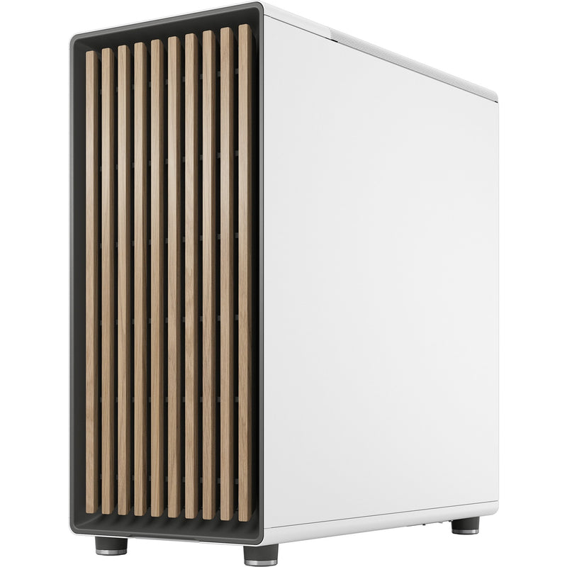 Afbeelding laden in galerijviewer, Fractal design north midi tower behuizing (wit houtkleur | 2x usb-a | 1x usb-c)
