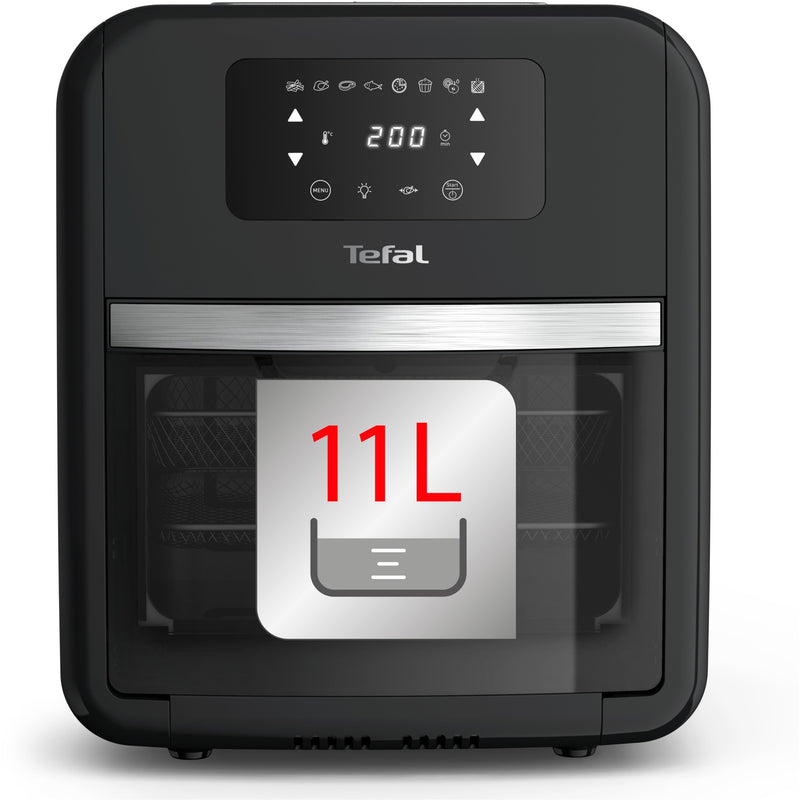 Afbeelding laden in galerijviewer, Tefal easy fry oven grill mini bakoven (zwart)
