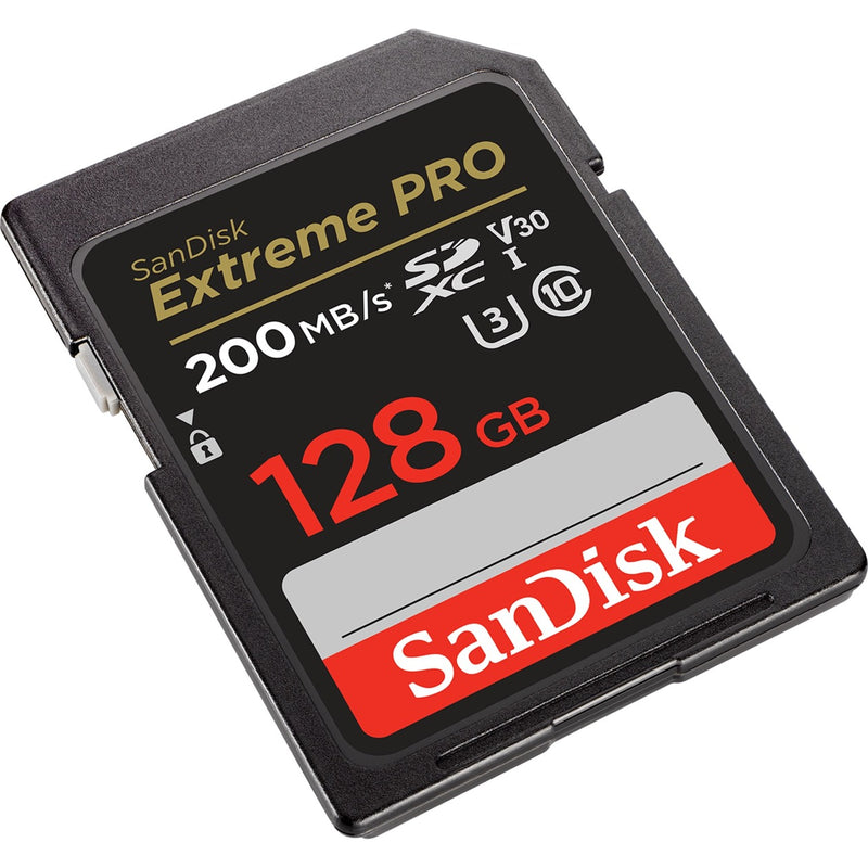 Afbeelding laden in galerijviewer, Sandisk extreme pro 128 gb sdxc geheugenkaart (zwart, uhs-i, class 10, u3, v30)
