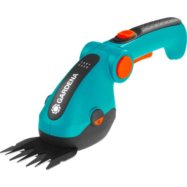 Afbeelding laden in galerijviewer, Gardena accu gras- buxusschaar comfortcut li grasschaar (turquoise zwart, incl. li-ion-accu 3,0ah)
