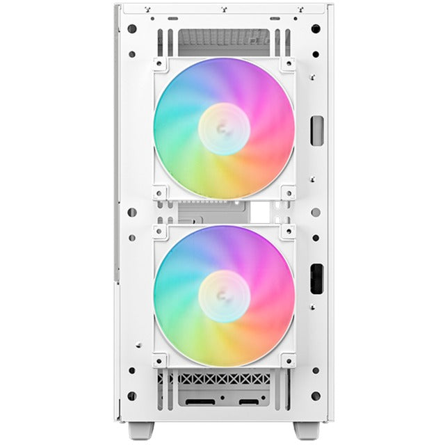 Afbeelding laden in galerijviewer, Deepcool ch360 digital mini tower behuizing (wit | 1x usb-a | 1x usb-c | rgb | tempered glass)
