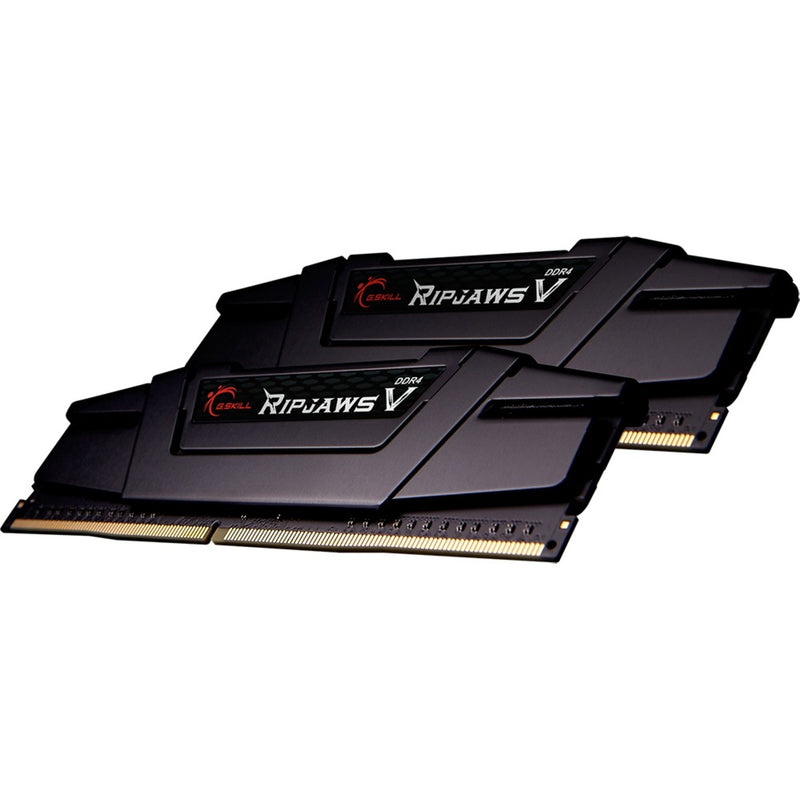 Afbeelding laden in galerijviewer, G.skill 32 gb ddr4-3600 (2x 16 gb) kit werkgeheugen (zwart, f4-3600c16d-32gvkc, ripjaws v, xmp)
