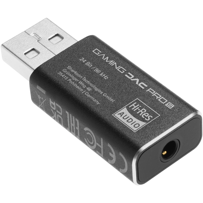 Afbeelding laden in galerijviewer, Sharkoon gaming dac pro s geluidskaart (zwart, usb-a naar 3.5 mm trrs)
