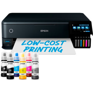 Epson ecotank et-8550 all-in-one inkjetprinter (zwart, usb, wlan, scannen, kopiëren)