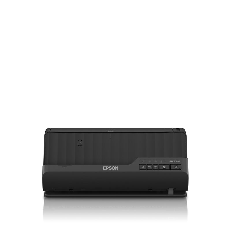 Afbeelding laden in galerijviewer, Epson es-c320w compacte a4-documentscanner met wi-fi-connectiviteit en u-traject (zwart, a4, a5, a6, b5)
