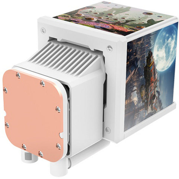 Afbeelding laden in galerijviewer, Thermaltake minecube 360 ultra argb sync aio liquid cooler - snow edition waterkoeling (wit)
