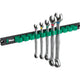 Wera 9631 magneetstrip 6000 joker 2 steek-ringratelsleutelset moersleutel (5‑delig)