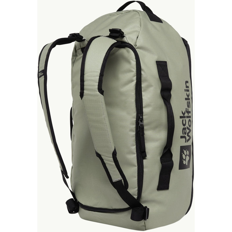 Afbeelding laden in galerijviewer, Jack wolfskin all-in duffle 35 rugzak (lichtgroen, 35 liter)
