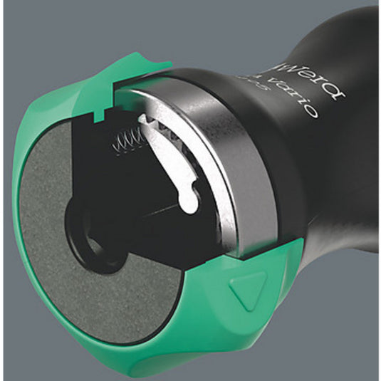 Wera kraftform kompakt vario ra, 7‑delig bitset (zwart groen)