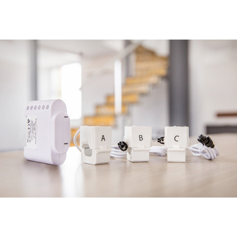 Afbeelding laden in galerijviewer, Shelly 3em slimme wifi driefasige energiemeter
