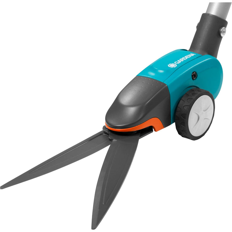 Afbeelding laden in galerijviewer, Gardena comfort grasschaar op steel (turquoise zwart, 12100-20)
