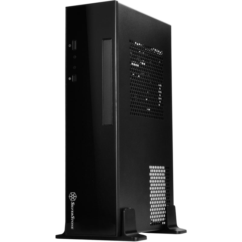 Afbeelding laden in galerijviewer, Silverstone sst-ml09b htpc behuizing (zwart | 2x usb-a)
