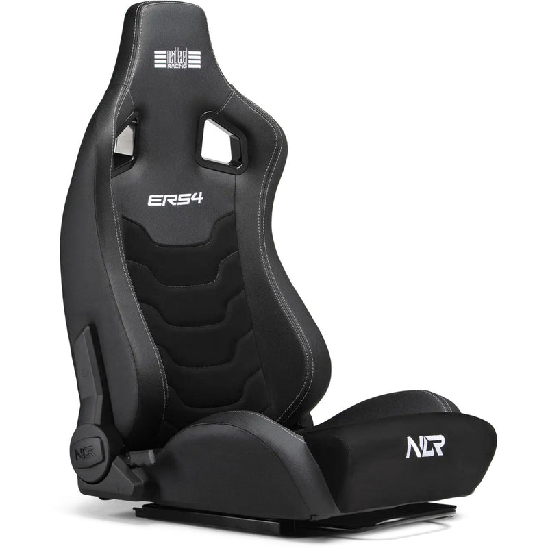 Afbeelding laden in galerijviewer, Next level racing ers4 elite reclining seat - pu leder suède edition gamestoel (zwart)
