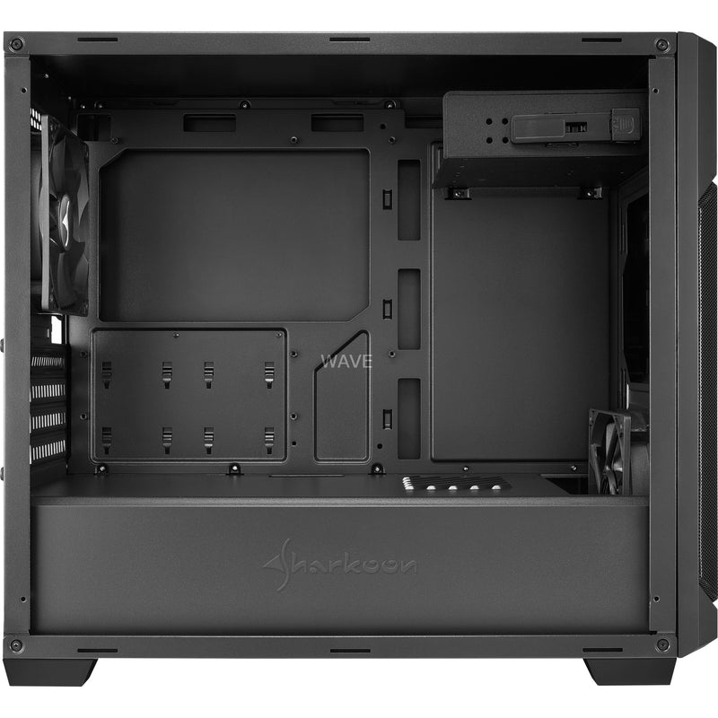 Afbeelding laden in galerijviewer, Sharkoon v1000 midi tower behuizing (zwart | 2x usb-a)

