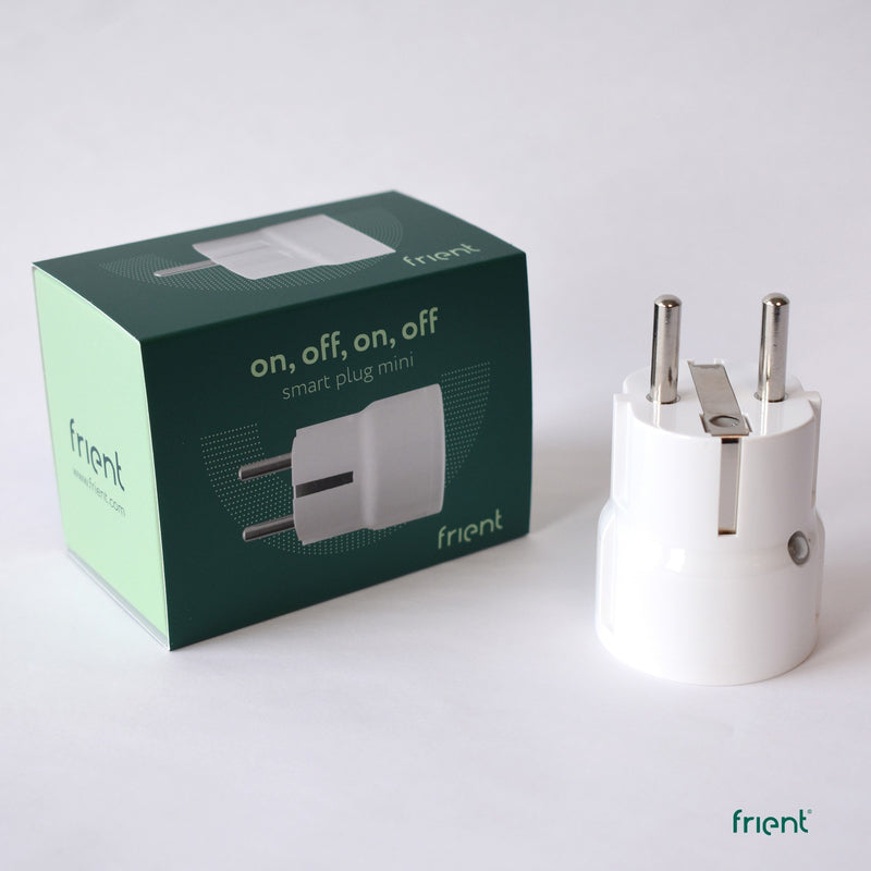 Afbeelding laden in galerijviewer, Frient smart plug mini 2 type e (frans) stekker (wit, zigbee 3.0)
