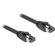 Delock cat.8.1 netwerkkabel (zwart, 0,25 meter, s ftp, rj-45)