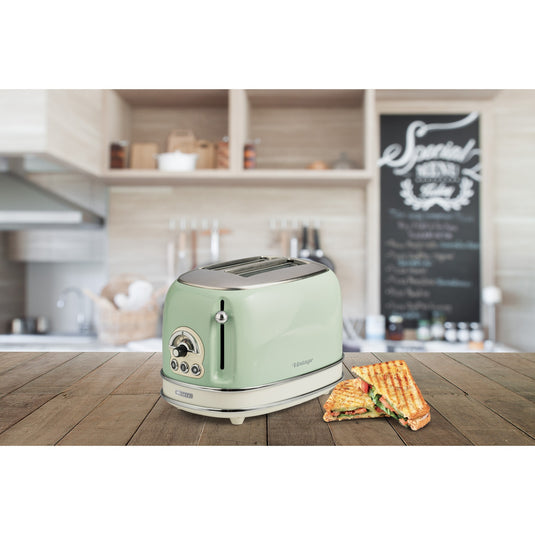 Ariete vintage broodrooster 0155 14 (lichtgroen)