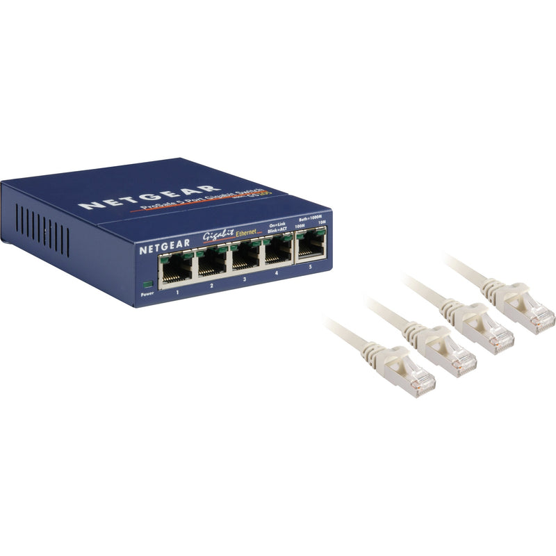 Afbeelding laden in galerijviewer, Netgear gs105ge switch (blauw, retail)
