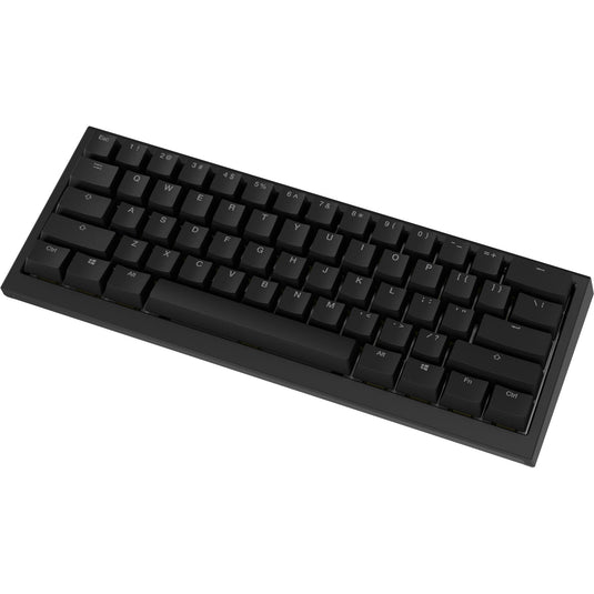 Ducky one x mini wireless rgb mechanisch toetsenbord (zwart, us lay-out (qwerty), inductive, 60%, hot-swappable, pbt, 2.4 ghz | bluetooth | usb-c)