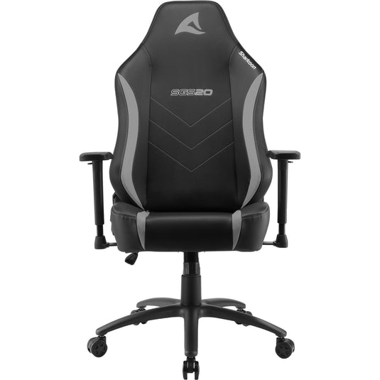 Sharkoon skiller sgs20 gamestoel (zwart grijs)
