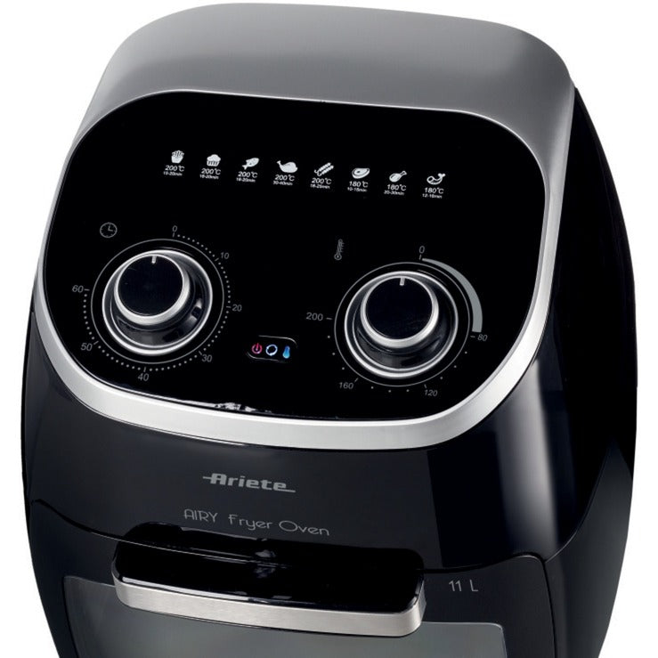 Afbeelding laden in galerijviewer, Ariete airy fryer oven 4619 00 heteluchtfriteuse (zwart, 11 liter)
