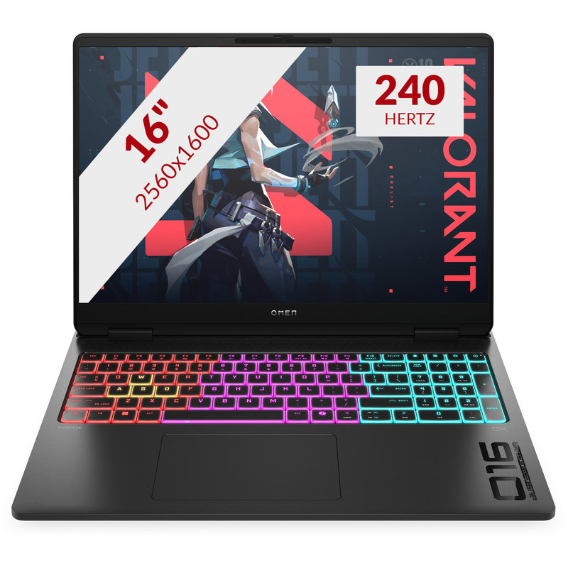 Afbeelding laden in galerijviewer, Omen max gaming laptop 16-ak0030nd (be7a2ea) 16 copilot+ gaming laptop (zwart | ryzen al 9 hx 375 | rtx 5070 | 32 gb | 1 tb ssd | 240 hz)
