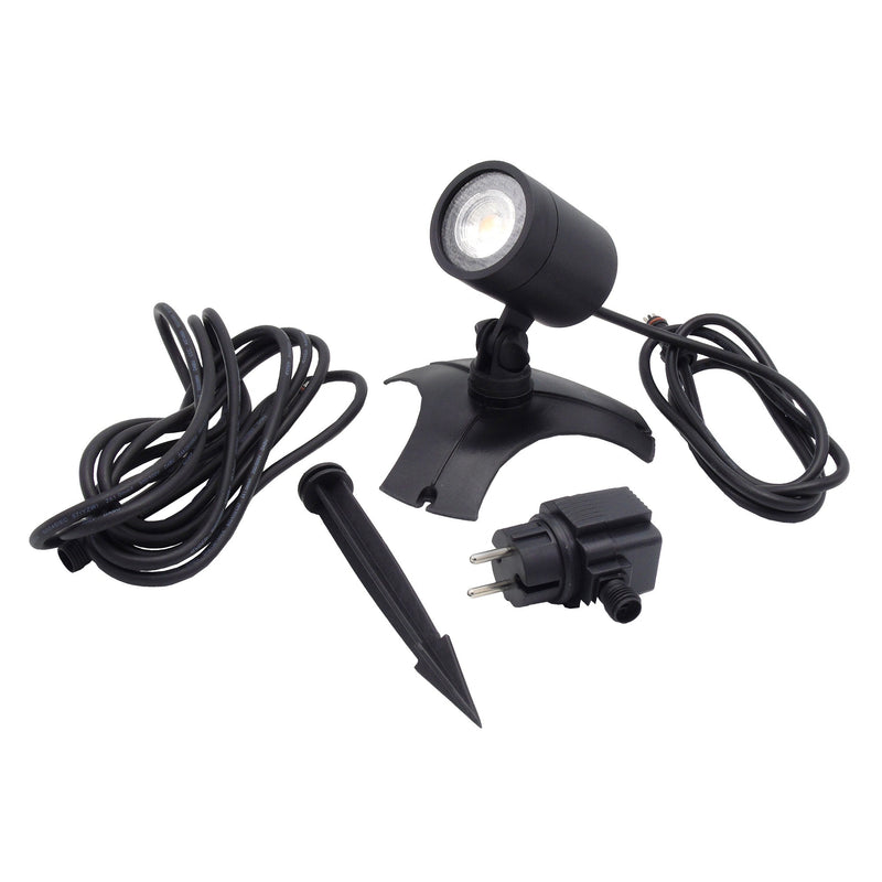 Afbeelding laden in galerijviewer, Ubbink aquaspotlight power led onderwaterverlichting ledlamp (zwart)
