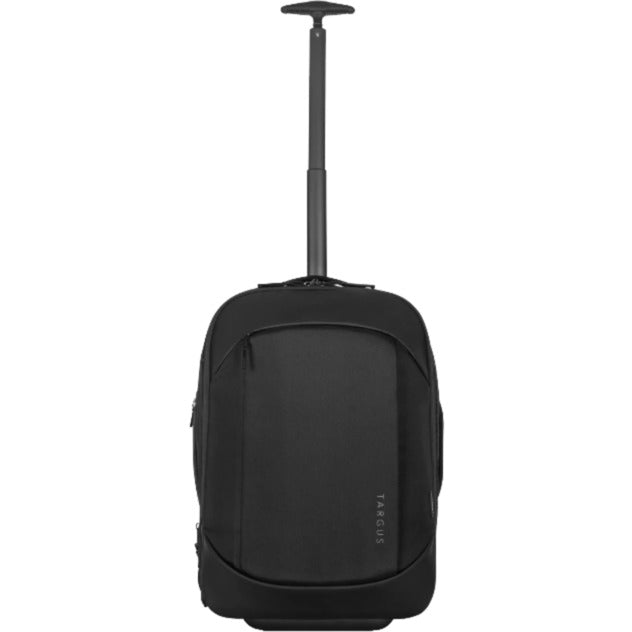 Afbeelding laden in galerijviewer, Targus 15.6” ecosmart mobile tech traveler rolling backpack trolley (zwart)
