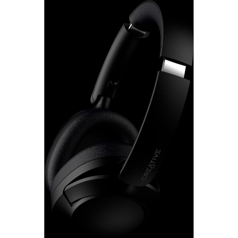 Afbeelding laden in galerijviewer, Creative zen hybrid 2 over-ear hoofdtelefoon (zwart, bluetooth 5.2, usb-c, hybride anc)
