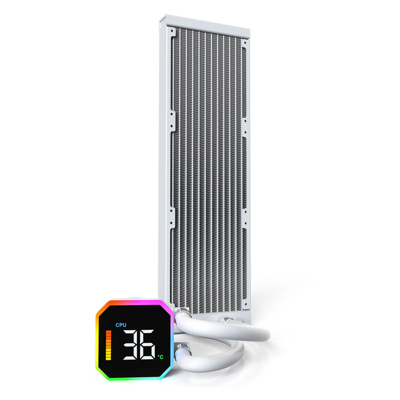 Afbeelding laden in galerijviewer, Montech hyperflow digital 360 waterkoeling (wit)
