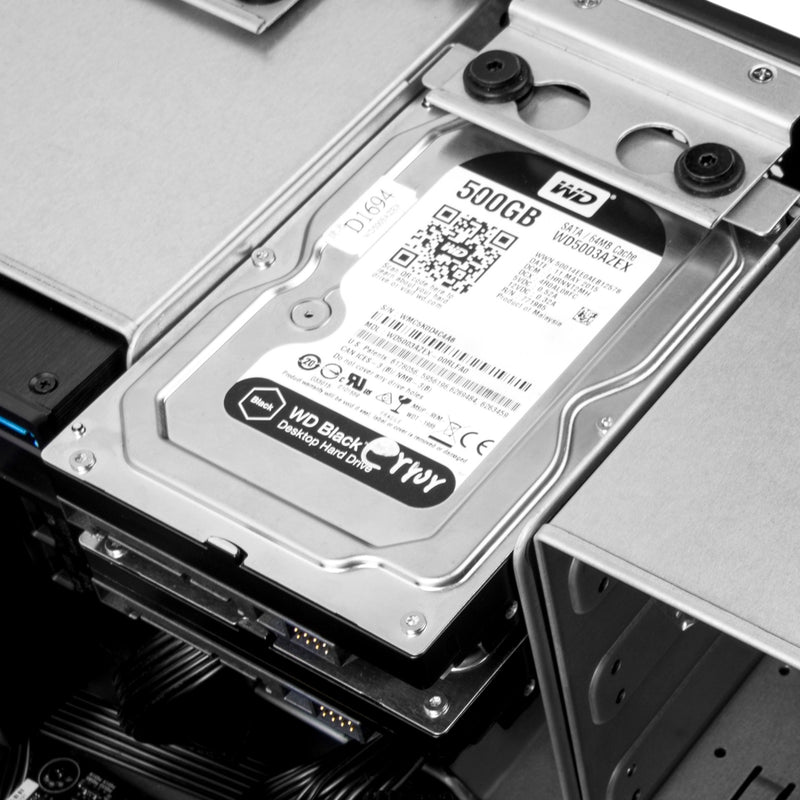Afbeelding laden in galerijviewer, Silverstone rm41-506 rack behuizing (zwart | 2x usb-a 3.2 (5 gbit s))
