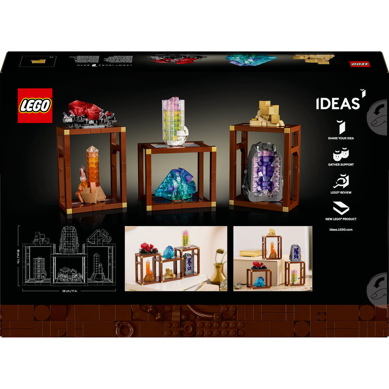 Afbeelding laden in galerijviewer, Lego ideas mineralenverzameling, bouwpakket voor volwassenen 21362
