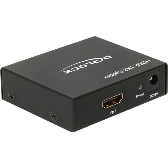 Delock 1x hdmi naar 2x hdmi splitter (zwart, 4k)