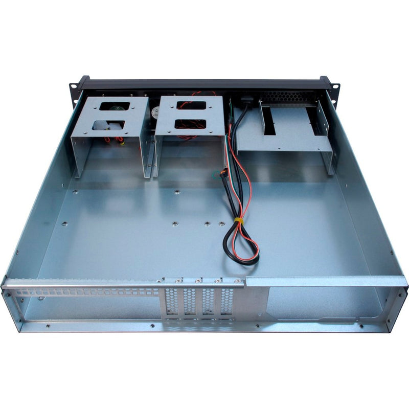 Afbeelding laden in galerijviewer, Inter-tech 2u-2098-sk rack behuizing (zwart | 2x usb-a)
